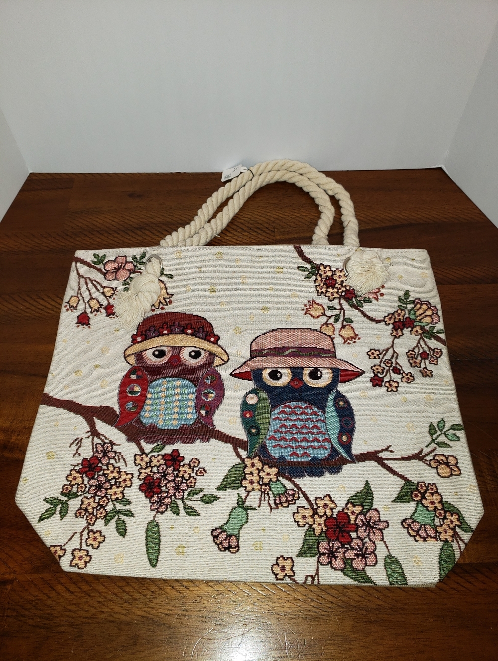 NWT Owl Tote Bag